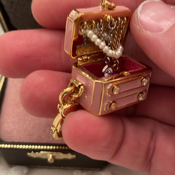 Vintage RARE jewelry box charm NIB YJRU1065 tagged box never been used - Picture 6 of 17
